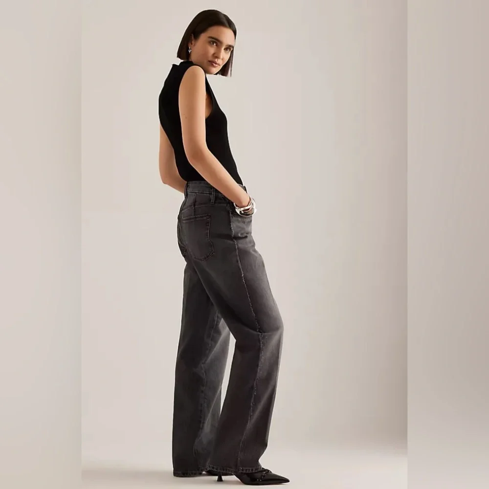 Good American '90s Relaxed Jeans Sz 0 - Picture 2 of 8